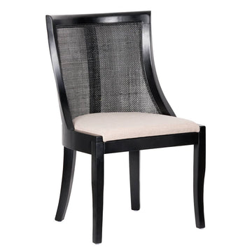 Hampton Wood Chair with Fabric Cushion