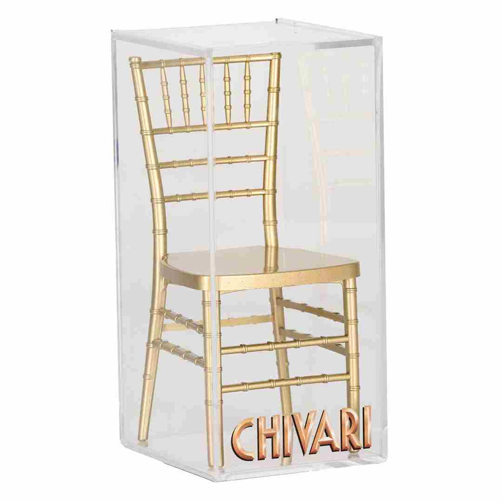 Mini Ballroom Chair 1:6 Scale Model
