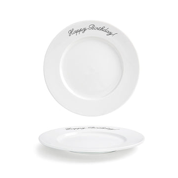 Monaco 10.5" Superwhite Round Porcelain Plate - Case of 4