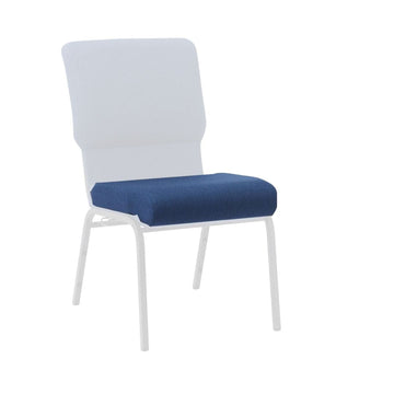18.5" Fabric Church Chair Seat Cushion Replacement