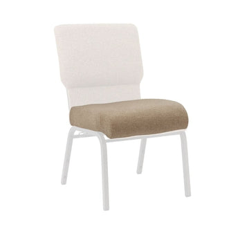 Fabric 20.5" Church Chair Replacement Seat Cushion