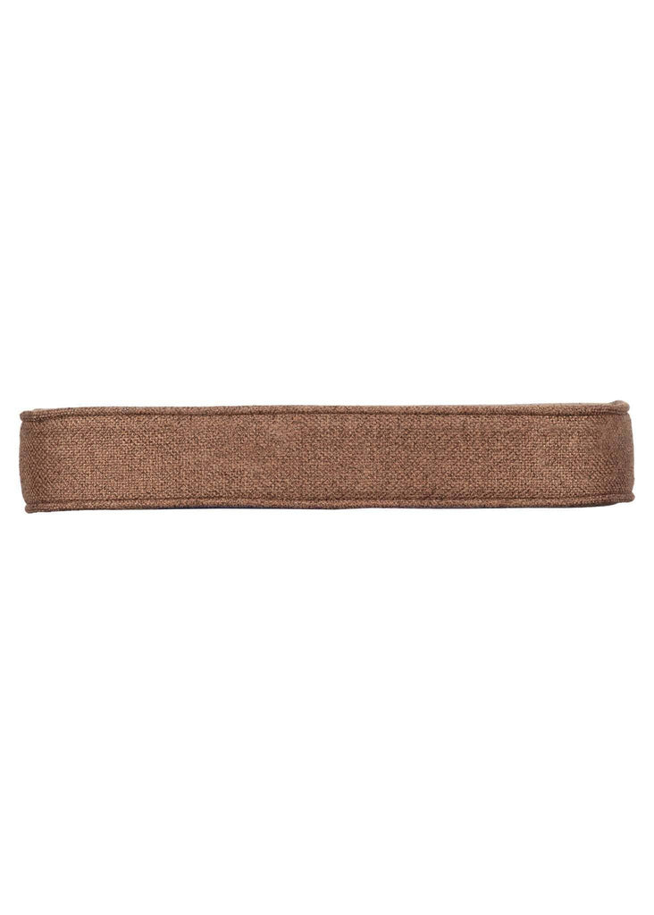 Light Brown with Light Brown Piping 2.5" Thick Chair Cushion - Premium Cushions