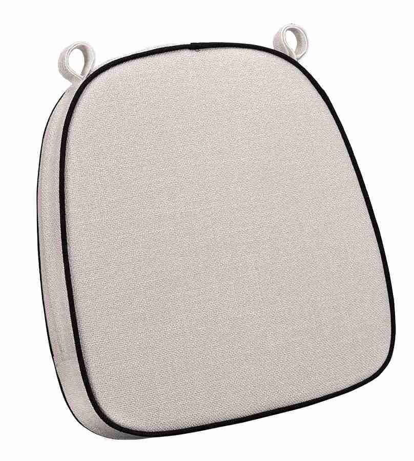with Piping 2.5" Thick Chair Cushion - World's Best Cushions