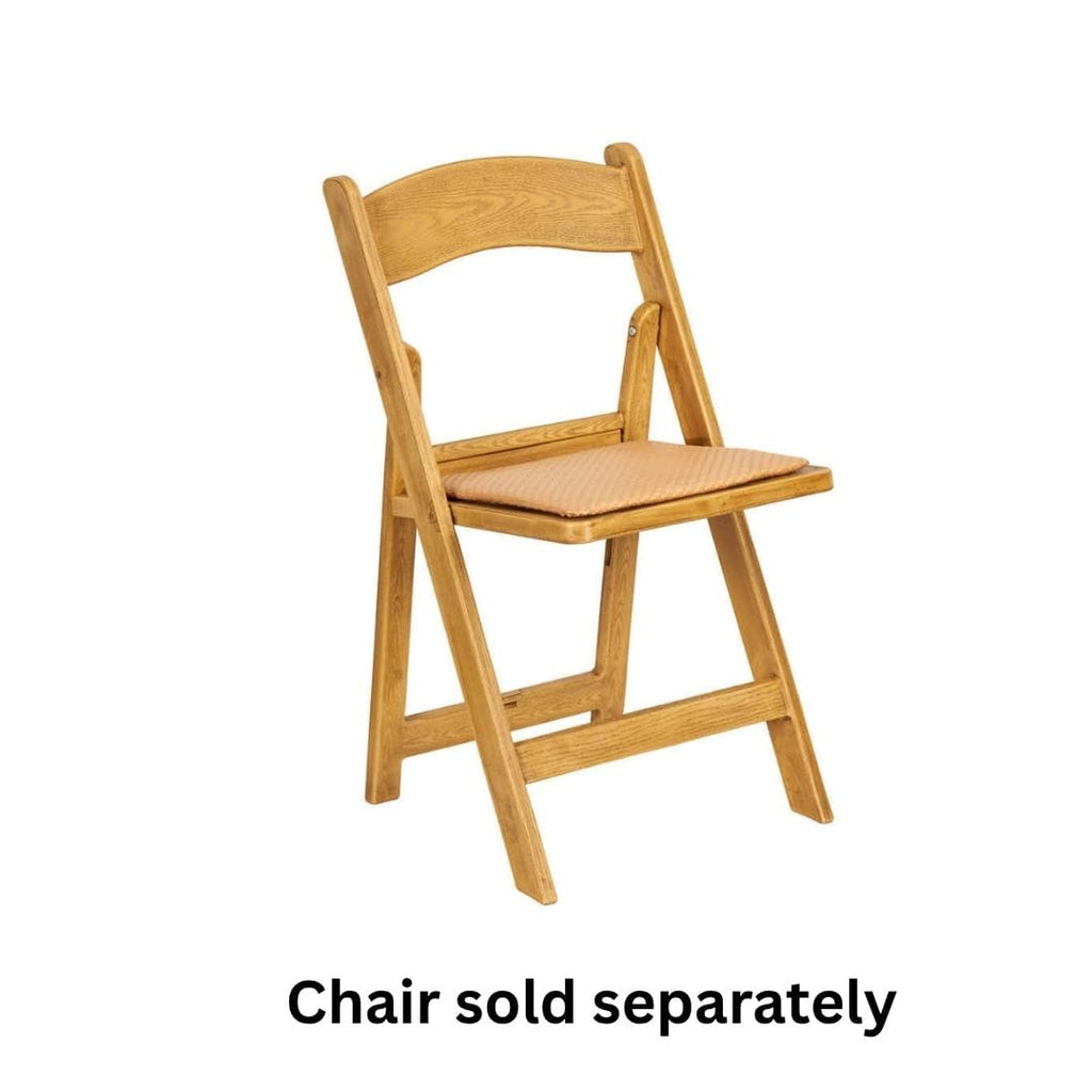 Brown Resin Folding Chair Rattan Cushion Replacement