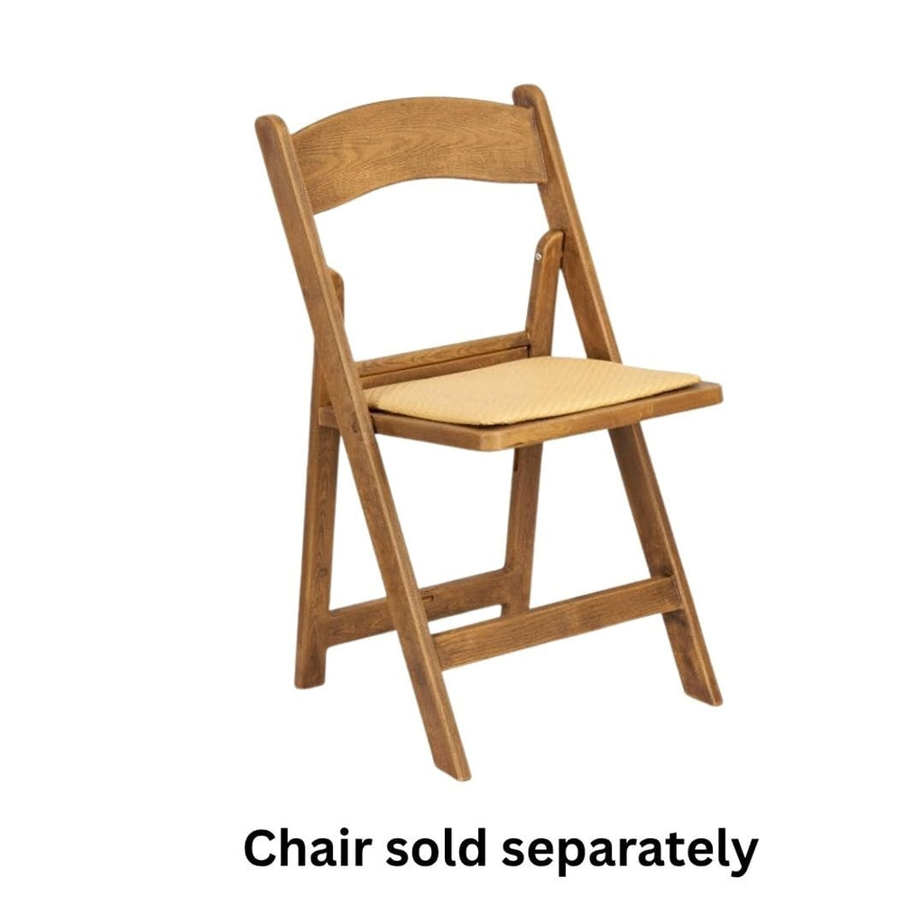 Natural Resin Folding Chair Rattan Cushion Replacement