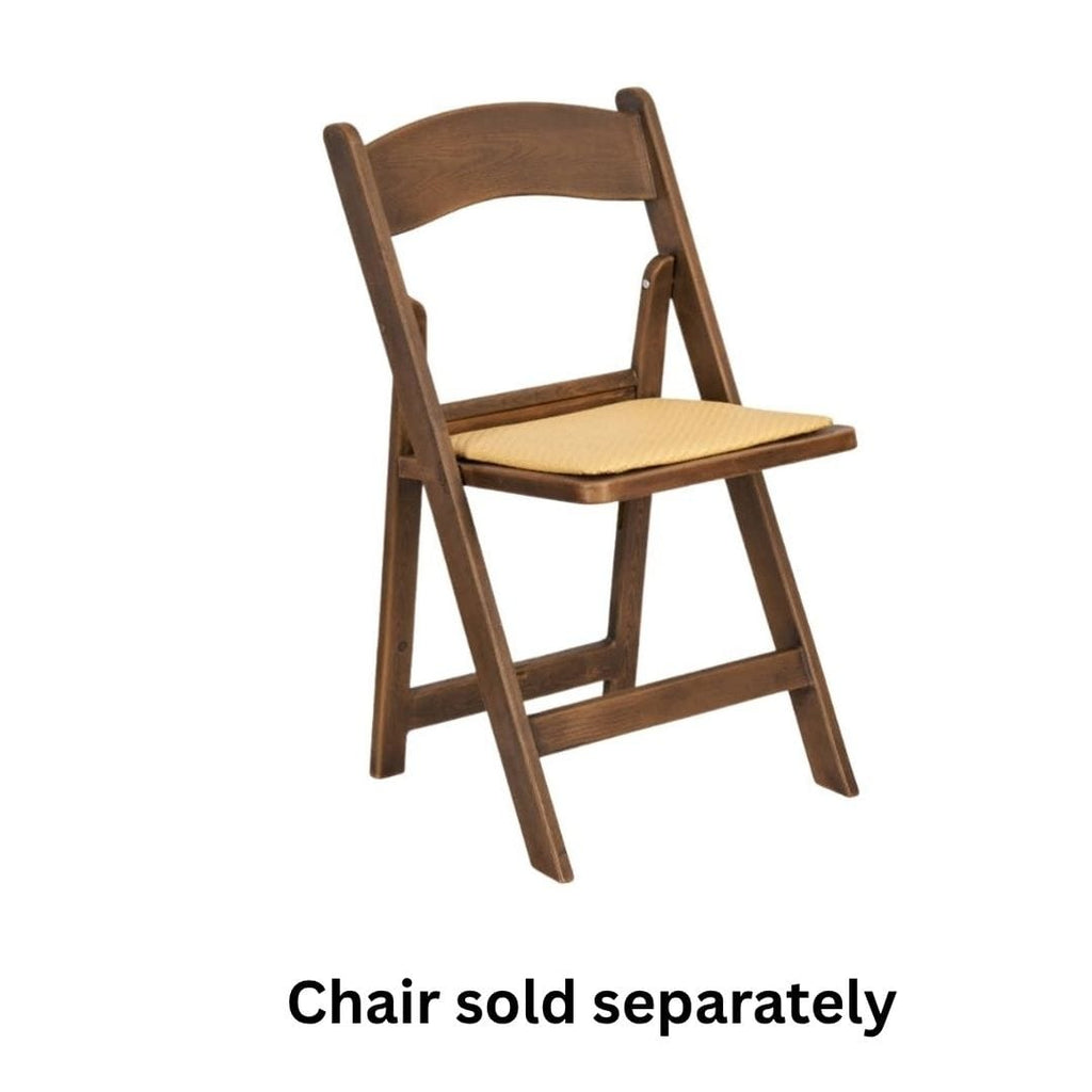 Natural Resin Folding Chair Rattan Cushion Replacement
