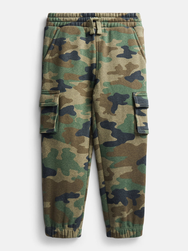 Toddler Boys Fleece Hoodie and Cargo Pants Set, 2 Piece