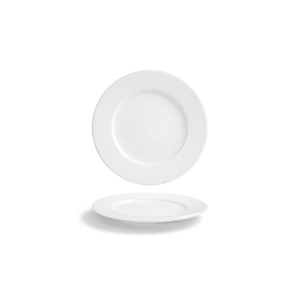 Monaco Superwhite Round Porcelain Plate