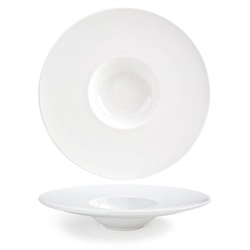 Monaco 7 oz Superwhite Round Porcelain Bowl - Case of 6
