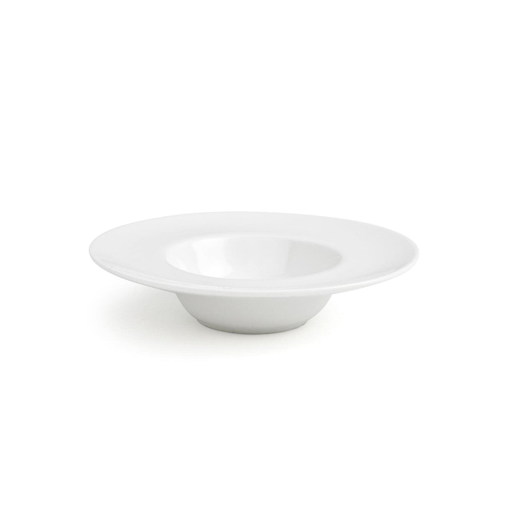 Monaco Superwhite Round Porcelain Saucer - Case of 12