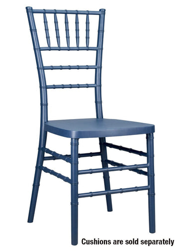 Deep Blue Sea Solid-Solid-Color Core Resin Steel-Core Ballroom Chair