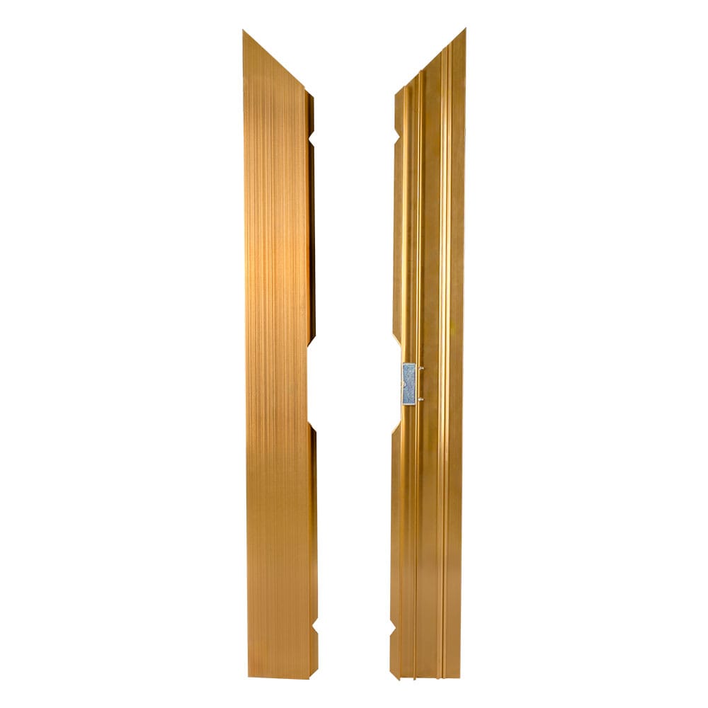 Aluminum Rail for Dance Floor Left Male Corner with Camlock