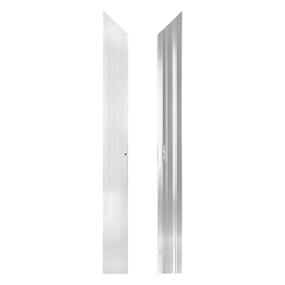 12' x 12' White Portable Dance Floor with Silver Edge Trim