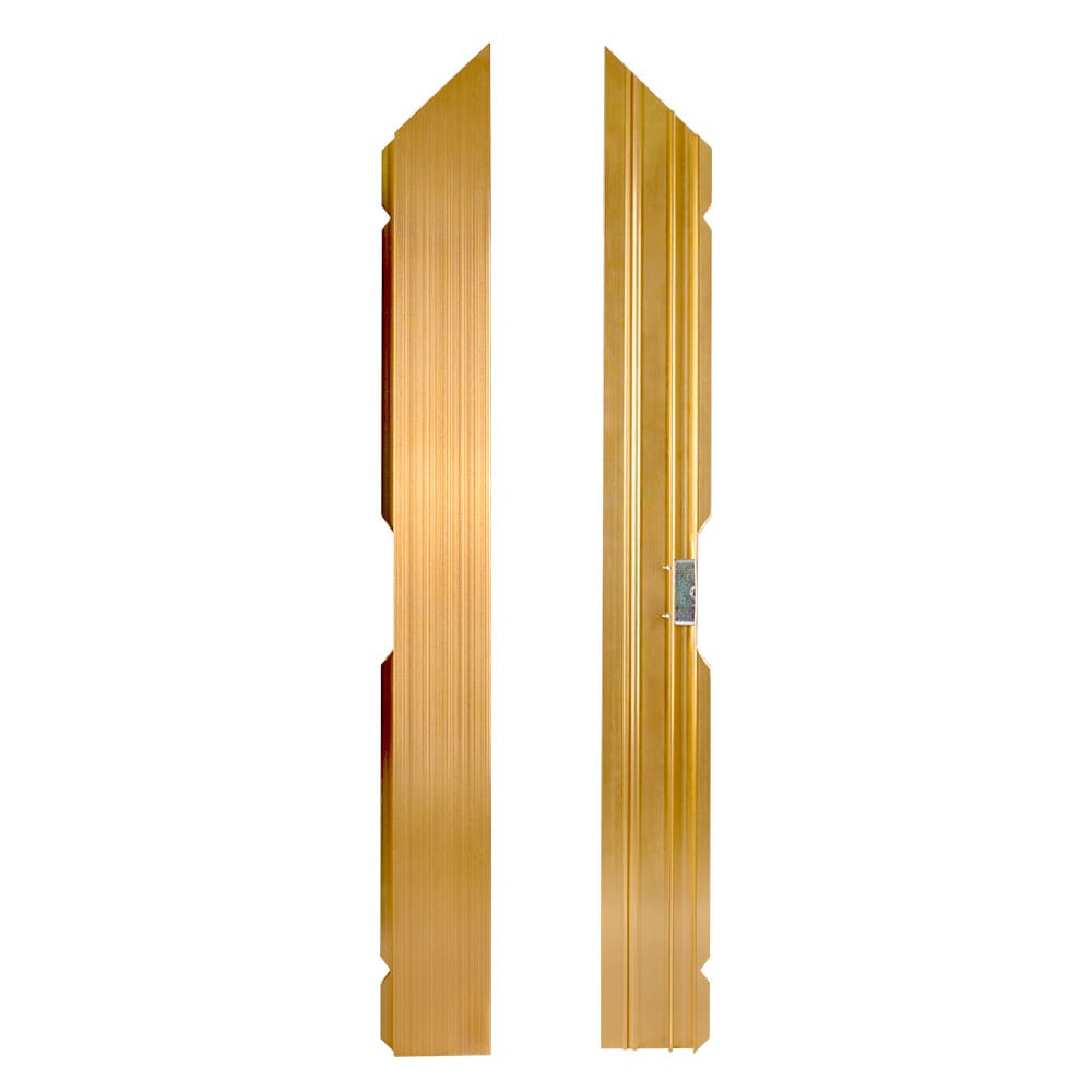 Aluminum Rail for Dance Floor Right Male Corner with Camlock