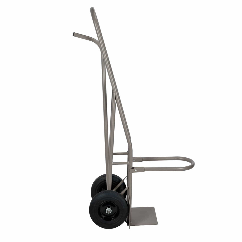 Gray Space Saving Ballroom Chair Steel Stack Dolly - up to 7 chairs