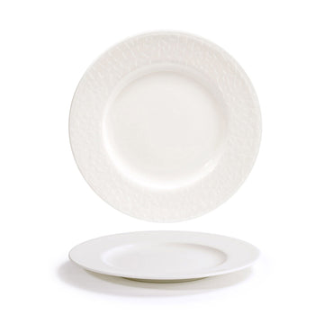 Round Rim Plate - Facet