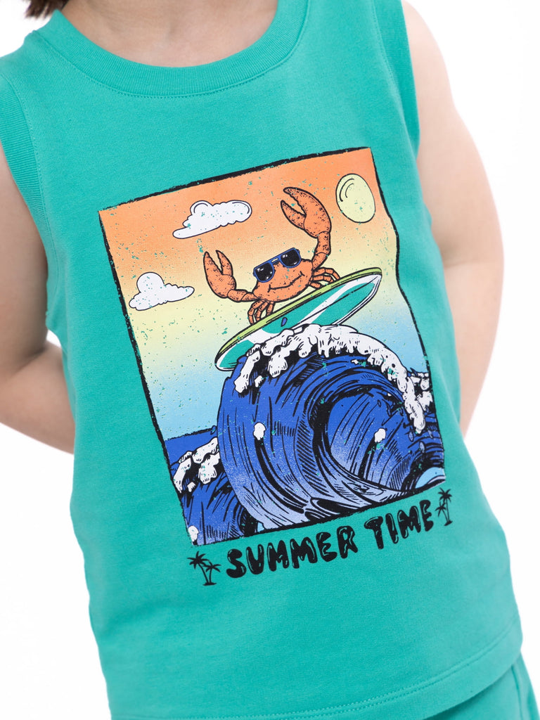 Toddler Boys Tank Top and Shorts Set, 2-Piece
