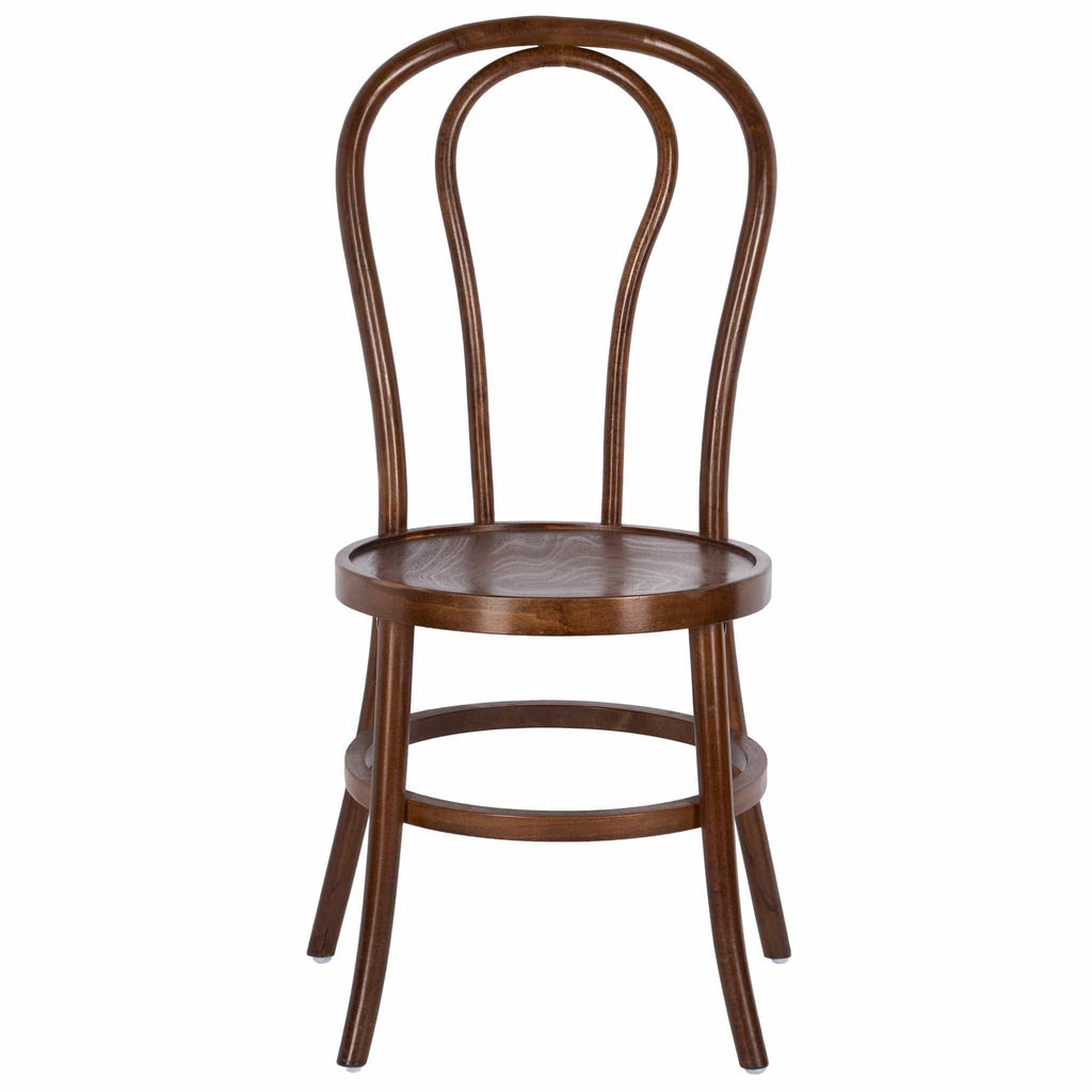 Scratch and Dent Fruitwood Heavy-Duty Wood Bentwood Chair