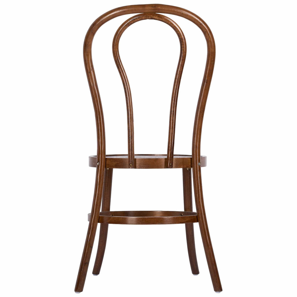 Scratch and Dent Fruitwood Heavy-Duty Wood Bentwood Chair