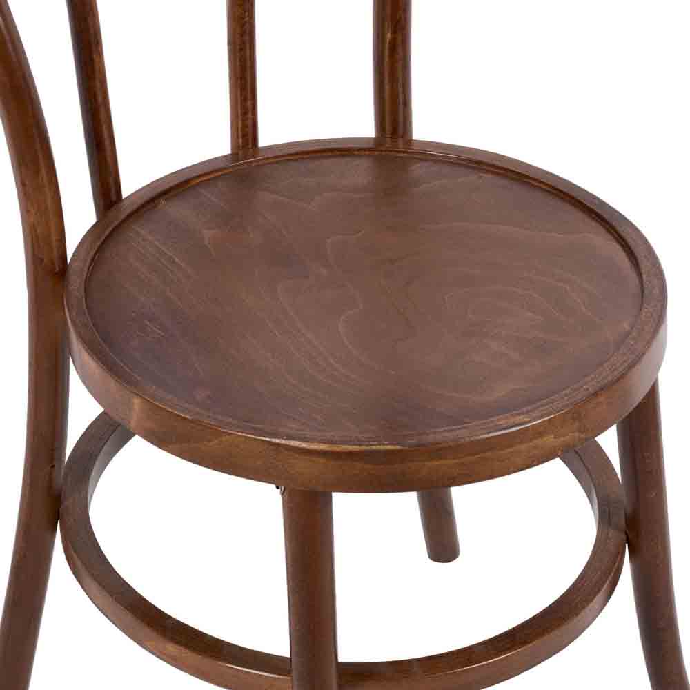 Scratch and Dent Fruitwood Heavy-Duty Wood Bentwood Chair