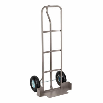 Gray Steel Chair Stack Dolly for Ballroom, Church Chair, Banquet, Cross Back and Other Stacking Chairs - up to 7 chairs