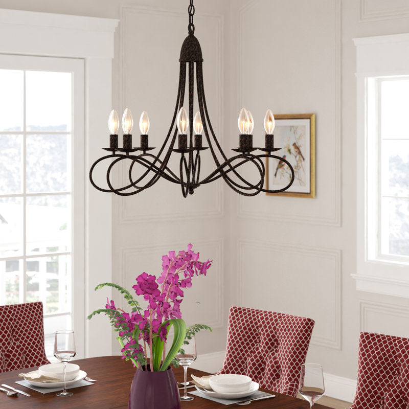Macarthur 8 - Light Dimmable Classic / Traditional Chandelier