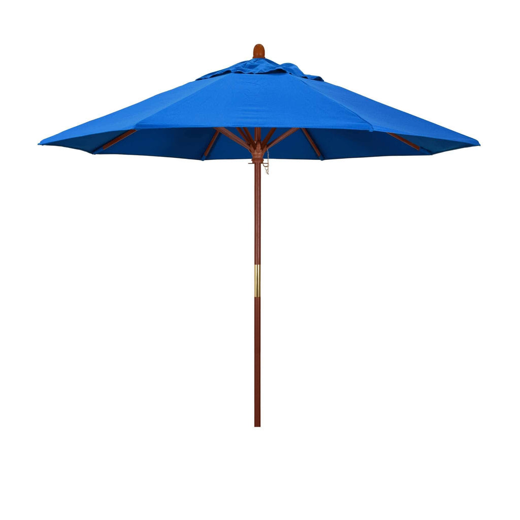 9' Hardwood Patio Umbrella, Olefin Canopy