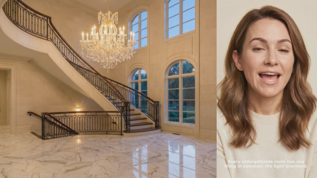 Maria Theresa Chandelier H38 W37 - Product Video