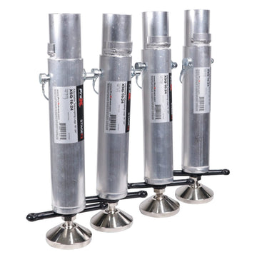 XSQ-1624MK2 Set of (4) Telescoping Stage Legs with Ball Joint Adjusts from 16 to 24 inches compatible with StageQ Platforms