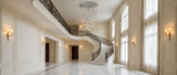 Inspired Rain Drop Style Chandelier – 47 Inch – Nickel Finish