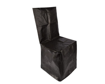 Cross Back Chair Protective Cover Black