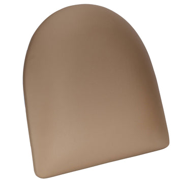 Replacement Taupe Vinyl Chair Seat for Metal Restaurant Ladder Back Chairs
