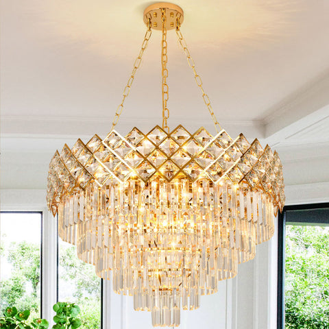 Shiron Dimmable Tiered Chandelier