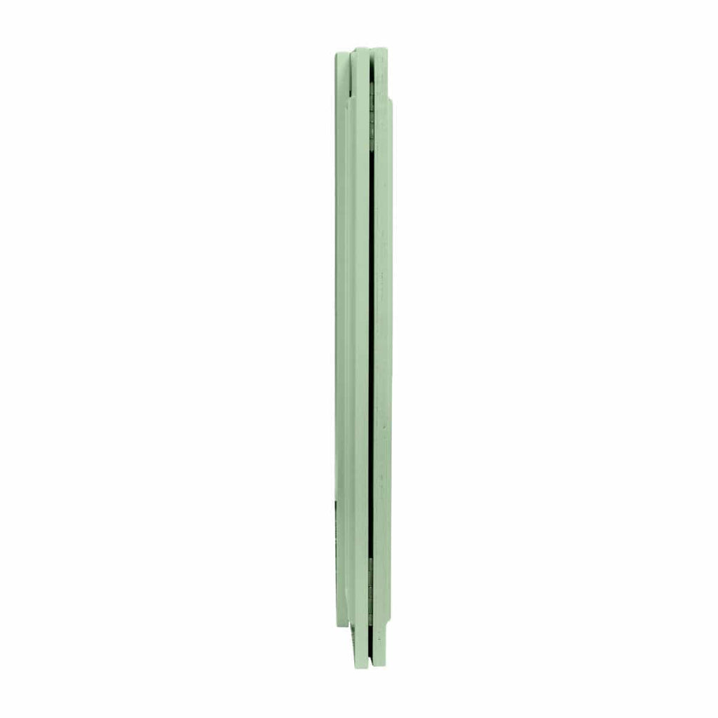 Sage Green 12" x 12" x 34" Portable Stage Facade Post with 14" x 14" Top
