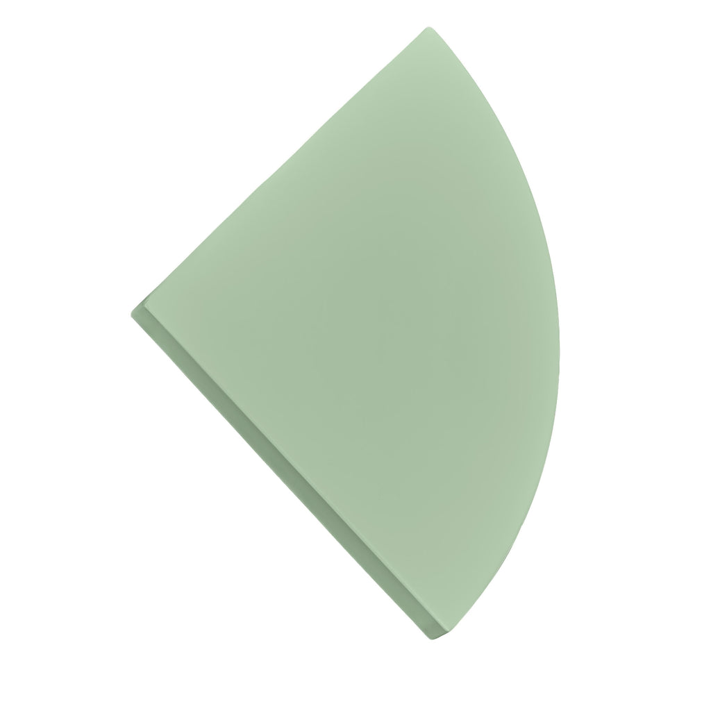 Sage Green 12" x 12" x 34" Portable Rounded Stage Facade Post