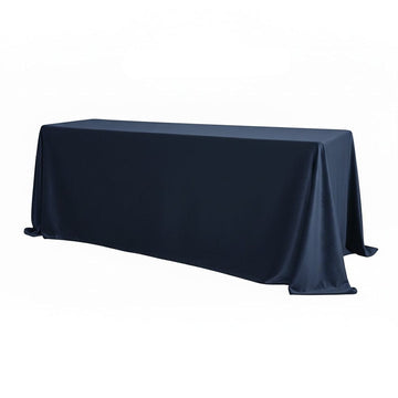 Navy Blue Bali Tablecloth Linen