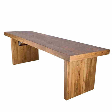 Chestnut Finish Farm Table Conversion Kit for Banquet Tables