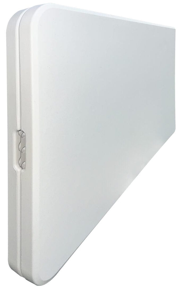 96" x 30" (8 Foot) Rectangle Heavy Duty Fold-In-Half Plastic Table