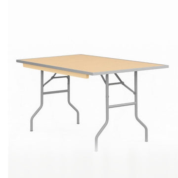 Rectangle Heavy Duty Plywood Folding Table