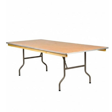 Rectangle Plywood Folding Table