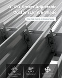 10' x 10' Louvered Pergola Outdoor Aluminum Pergola Kit with Adjustable Roof, All-Weather Metal Gazebo with Drainage System for Patio, Deck, Garden - Image 6