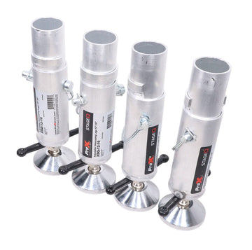 XSQ-1215 MK2 Set of (4) Telescoping Stage Legs with Ball Joint Adjusts from 12" to 15" compatible with StageQ Platforms