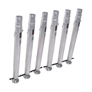 XSQ-2848X6 MK2 Set of Six StageQ Platform Telescoping Legs 28" to 48" Height Adjustable Legs Only
