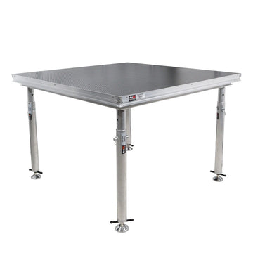 XSQ-2X2MK2 StageQ MK2 2'x2' Single Portable Stage Unit Height Adjustable from 28" to 48"