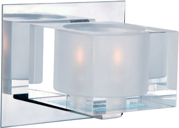 Cubic 1-Light Bath Vanity Polished Chrome - C157-10001CLPC