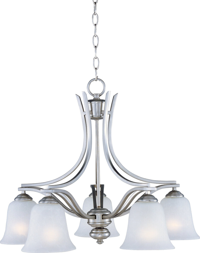 Madera 5-Light Chandelier Satin Silver - C157-10176ICSS