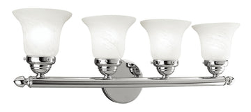 Livex Neptune 4 Light Polished Chrome Bath Light - C185-1064-05