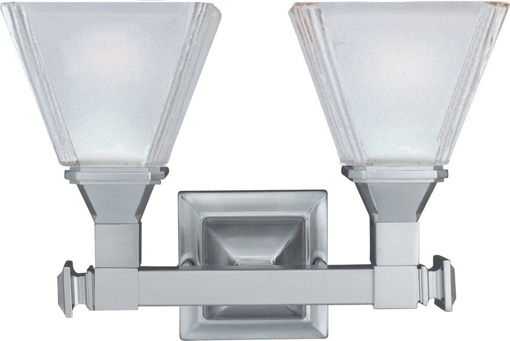 Brentwood 2-Light Bath Vanity Satin Nickel - C157-11077FTSN