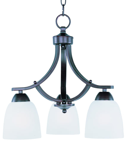 Axis 3-Light Chandelier Oil Rubbed Bronze - C157-11223FTOI