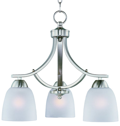 Axis 3-Light Chandelier Satin Nickel - C157-11223FTSN